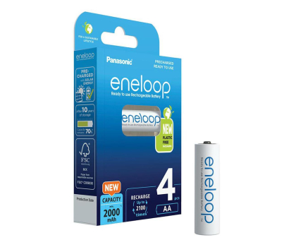 Bateria lub akumulatorek PANASONIC Eneloop Akumulator AA 2000 mAh 4 szt.